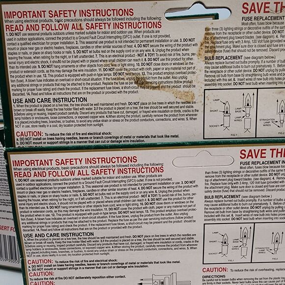 Vintage Kmart Red Super Brights String Lights 455 Count Indoor Trim A Home 156ft - Picture 13 of 13